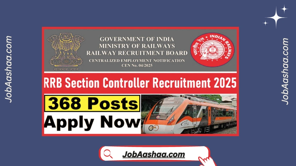 RRB Section Controller Vacancy 2025